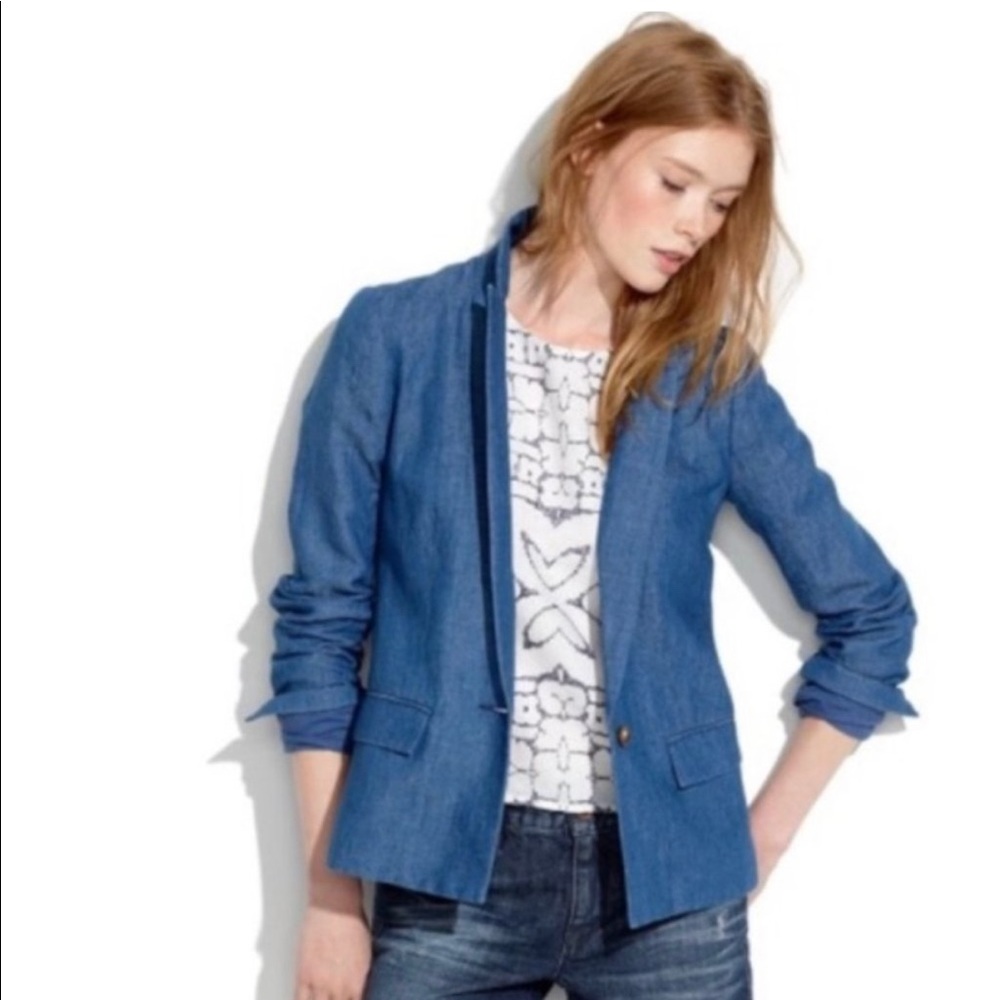 Madewell Denim Blazer
